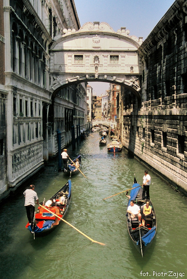 The Bridge of Sighs in Venice