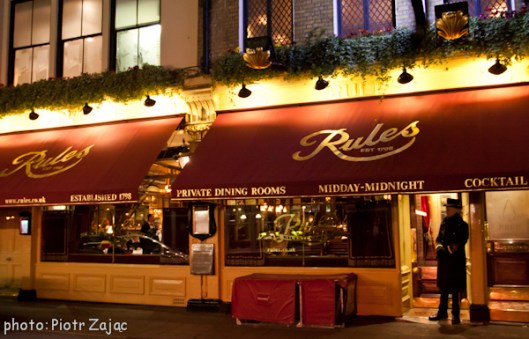 Rules restaurant in London