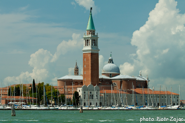 Basilica of San Giorgio Maggiore in Venice, Italy