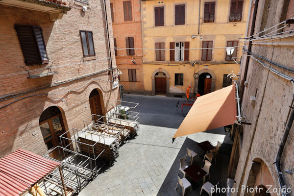 Piazzetta Della Paglietta in Siena, Italy