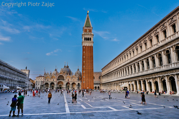 St. Mark's square in Venice, Italy
