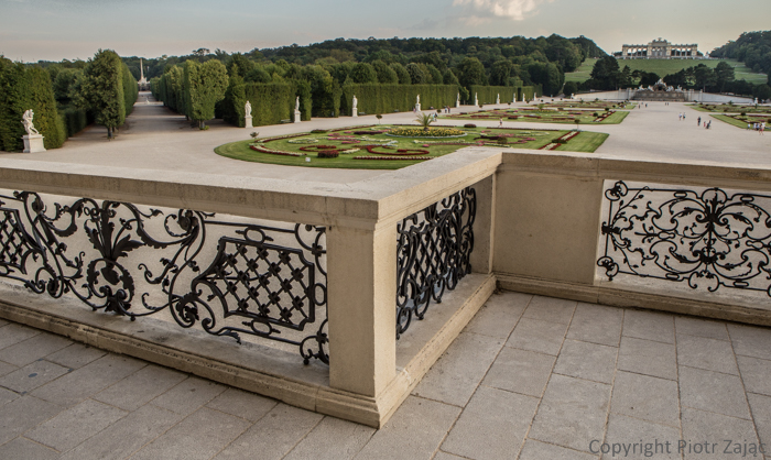 Schönbrunn Palace in Wien, Austria