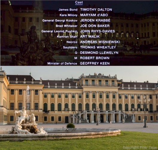 Schönbrunn Palace in Wien, Austria