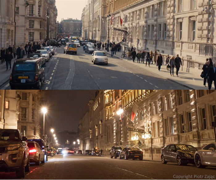 Northumberland Ave in London, UK