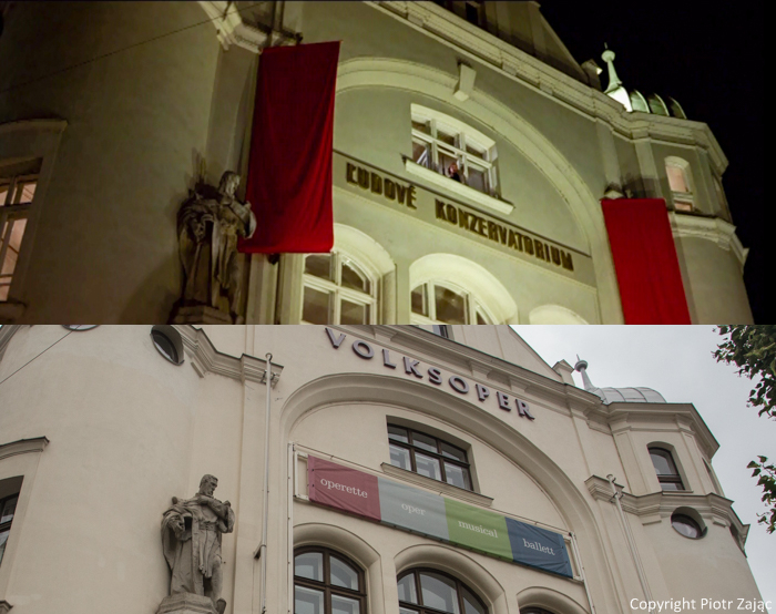 Volksoper in Vienna, Austria.