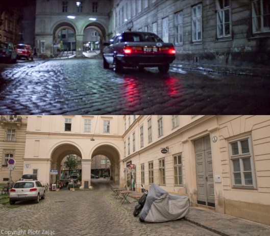 Traungasse in Vienna, Austria.