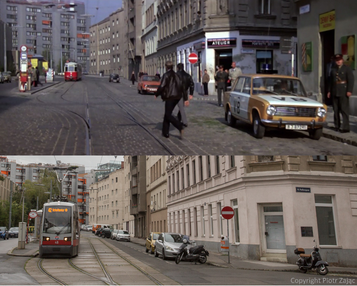 Antonigasse in Vienna, Austria.