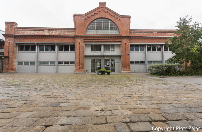Former tram depot at Kreuzgasse in Vienna, Austria