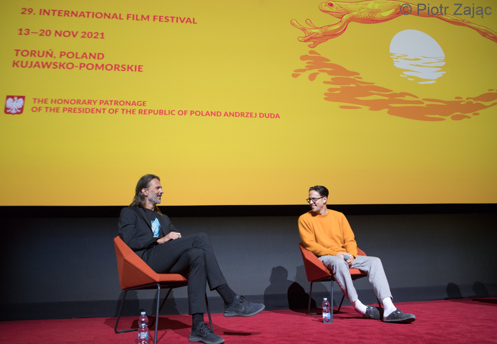 Cary Fukunaga and Linus Sandgren