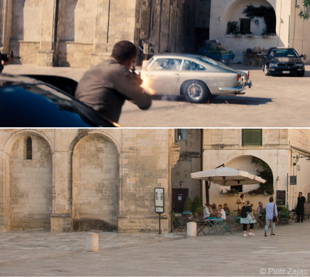 Piazza San Giovanni in Sassi di Matera, Italy