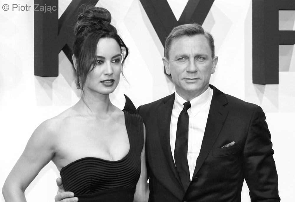 Daniel Craig and Berenice Marlohe