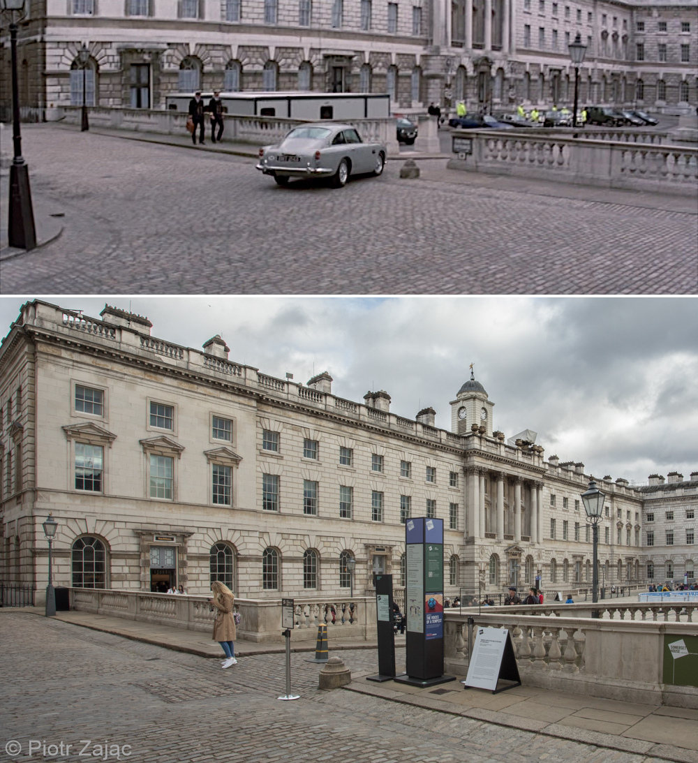 The courtyard of Somerset House in London