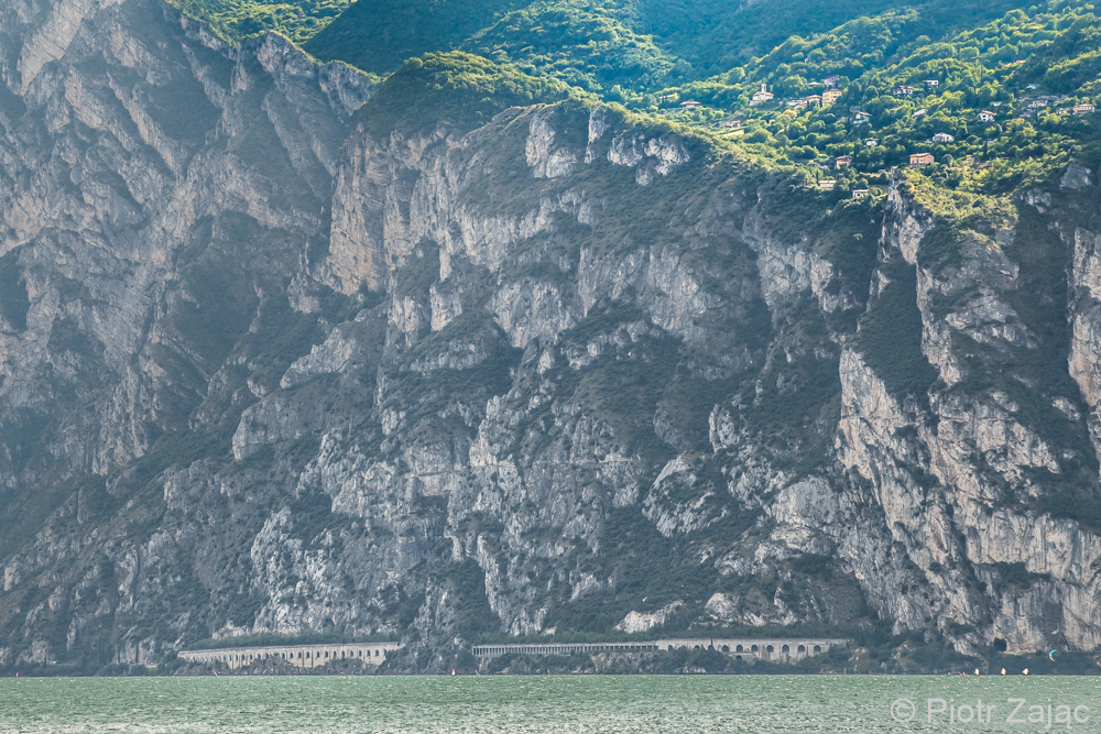 Lake Garda in northern Italy.