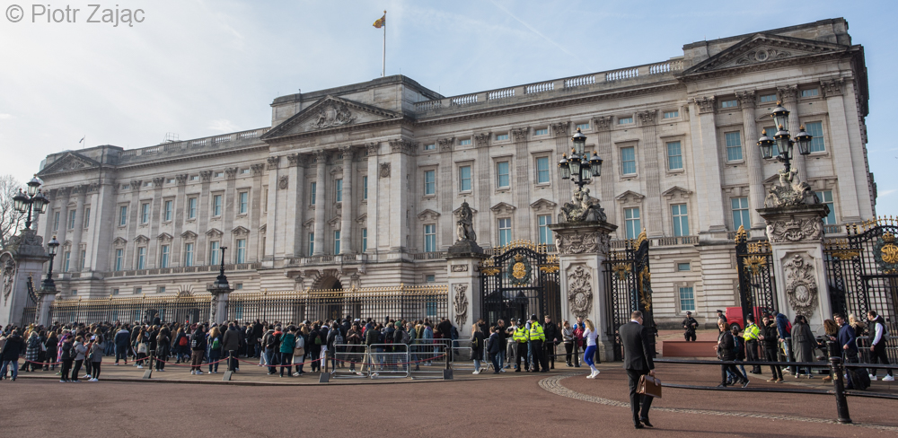 Buckingham Palace in London, UK