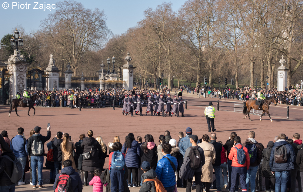 Buckingham Palace in London, UK
