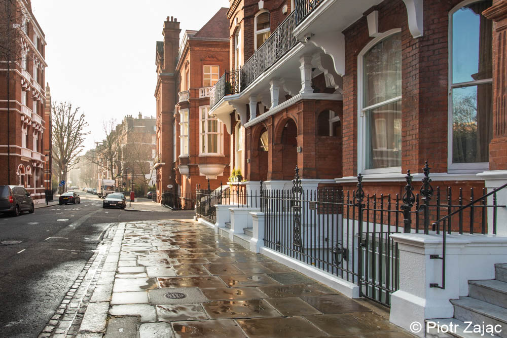 John Barry's house at 82 Cadogan Square, Knightsbridge, London SW1
