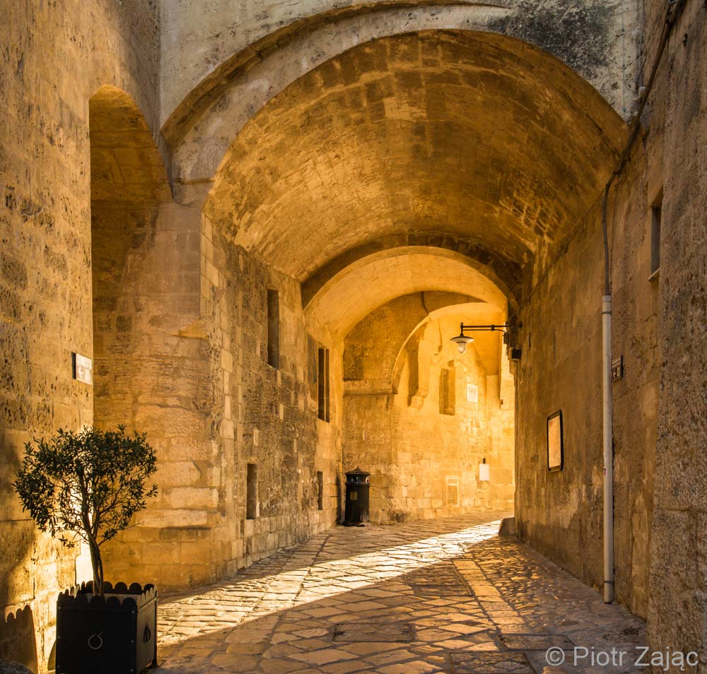 Via S. Potito in Sassi di Matera.