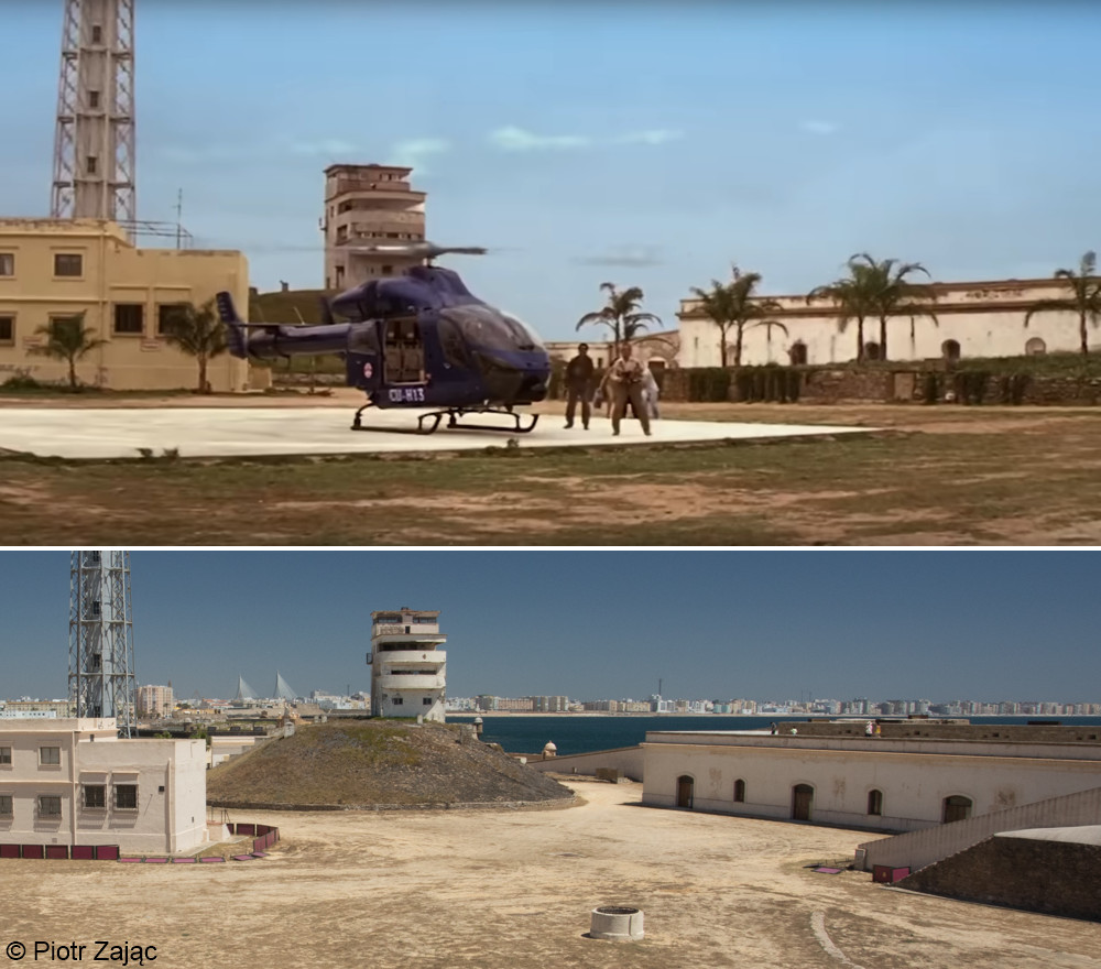 Castillo de San Sebastian in Cadiz, Spain