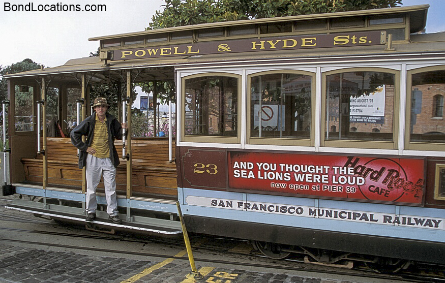 San Francisco, USA - 'A View to a Kill' - filming location. (2003)