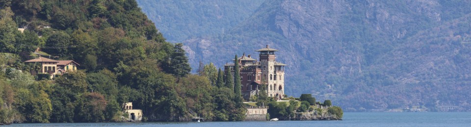 Villa La Gaeta at Lake Como in Italy
